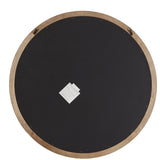 Silas Wood Quatrefoil Cutout Round Wall Mirror by iNSPIRE Q Artisan