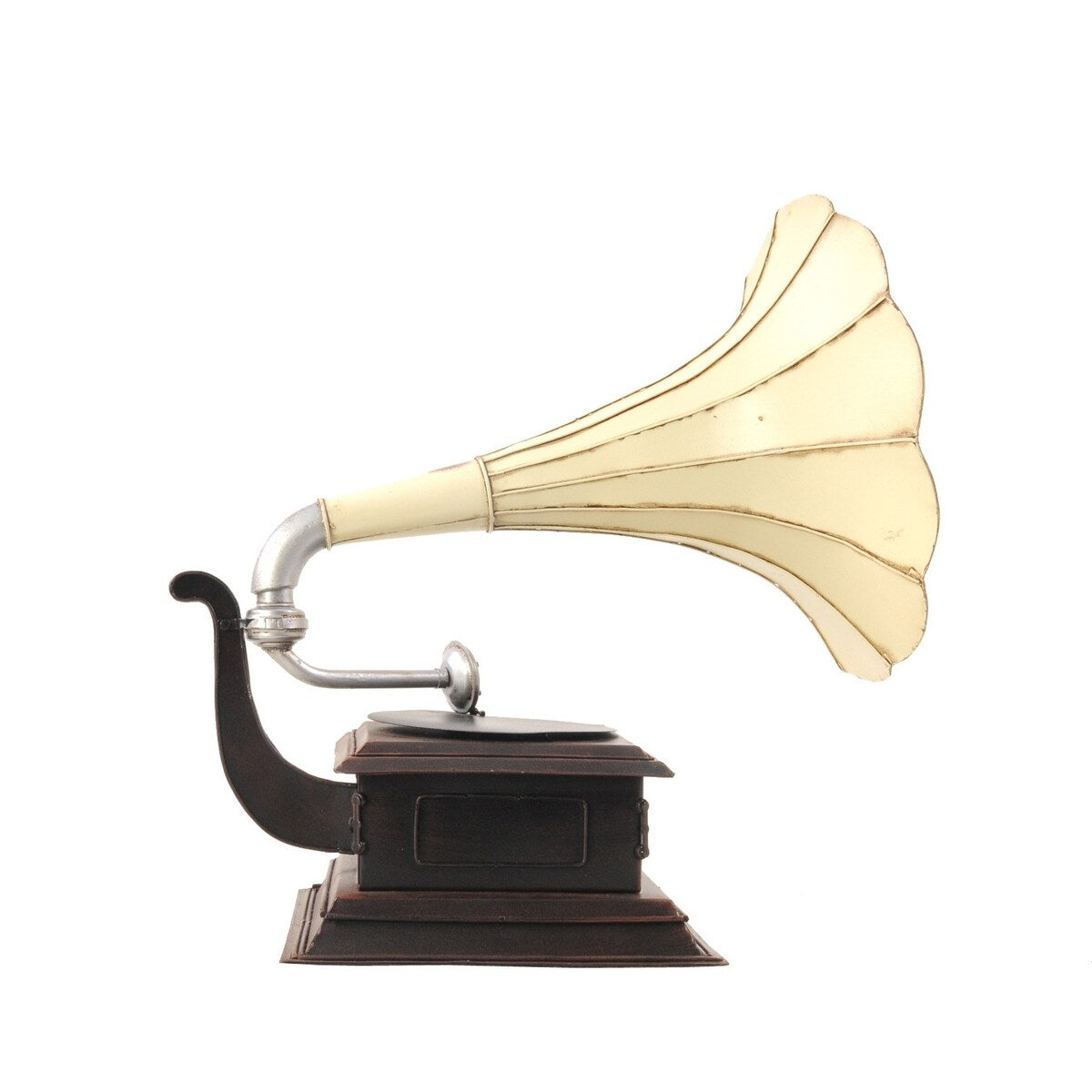 c1911 HMV Gramophone Built to Scale Model Sculpture