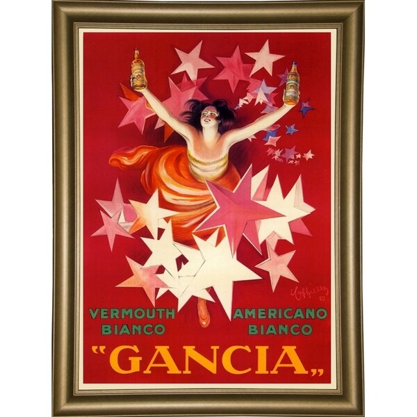 cappiello_gancia-VINAPP121365 Framed Print 16.75"x12" by Vintage Apple Collection