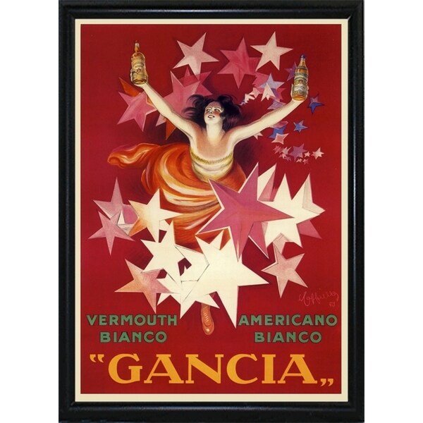 cappiello_gancia-VINAPP121365 Framed Print 16.75"x12" by Vintage Apple Collection