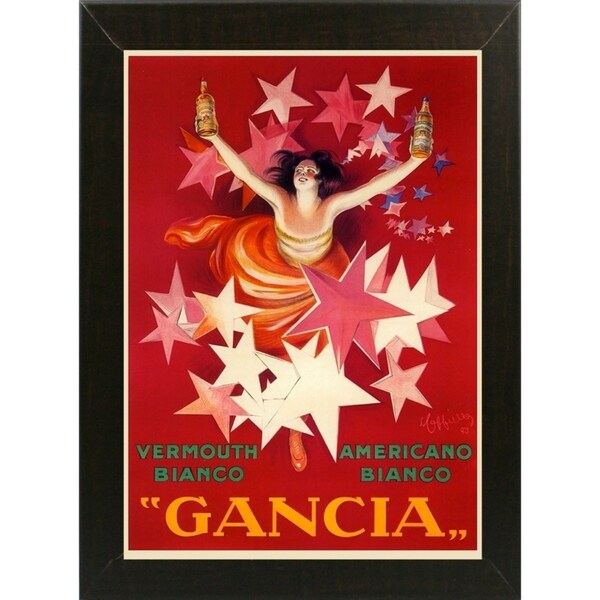 cappiello_gancia-VINAPP121365 Framed Print 16.75"x12" by Vintage Apple Collection