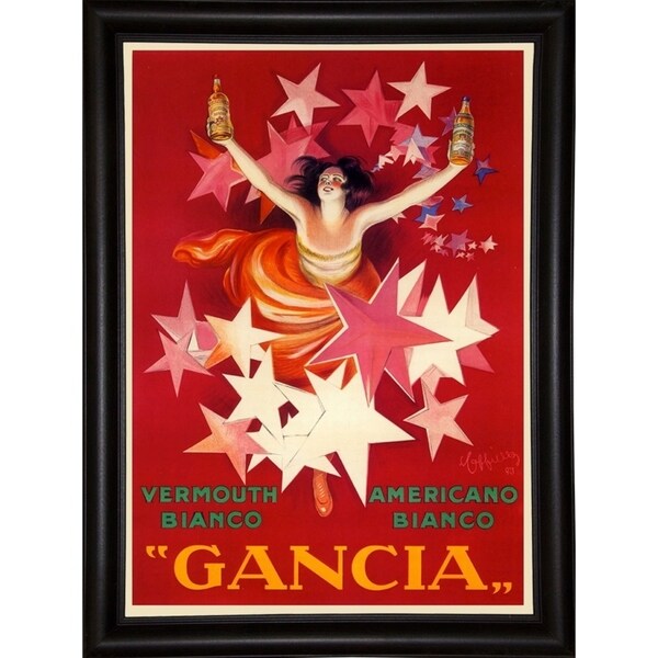 cappiello_gancia-VINAPP121365 Framed Print 16.75"x12" by Vintage Apple Collection