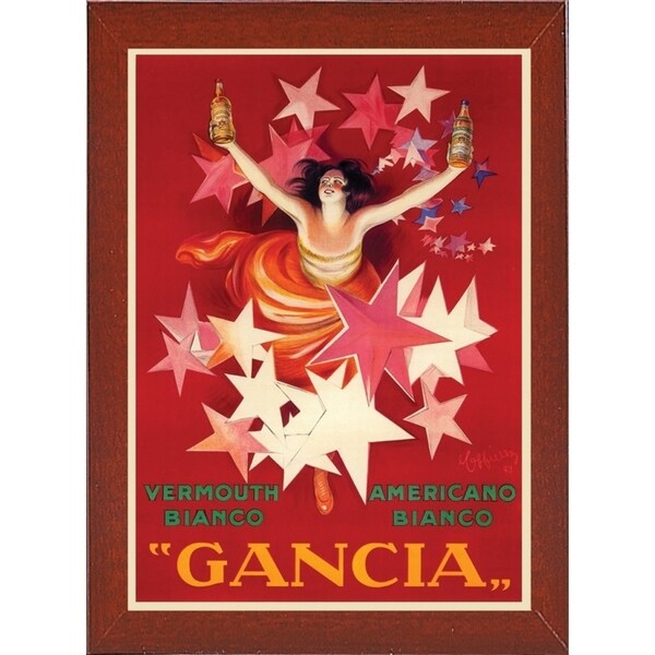 cappiello_gancia-VINAPP121365 Framed Print 16.75"x12" by Vintage Apple Collection
