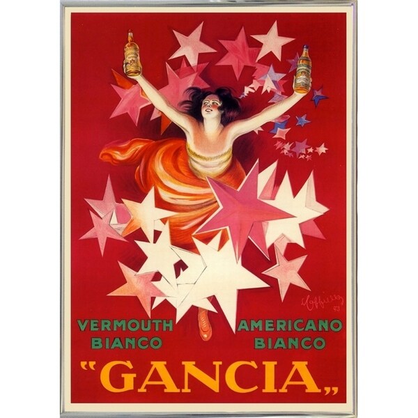 cappiello_gancia-VINAPP121365 Framed Print 16.75"x12" by Vintage Apple Collection