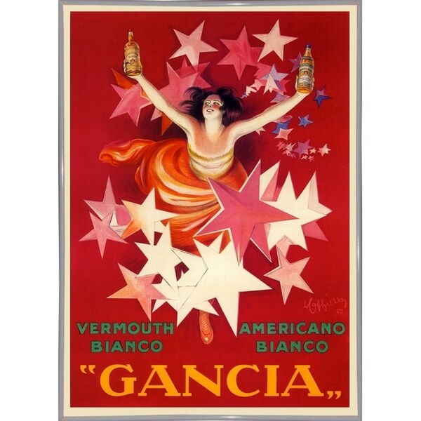 cappiello_gancia-VINAPP121365 Framed Print 16.75"x12" by Vintage Apple Collection