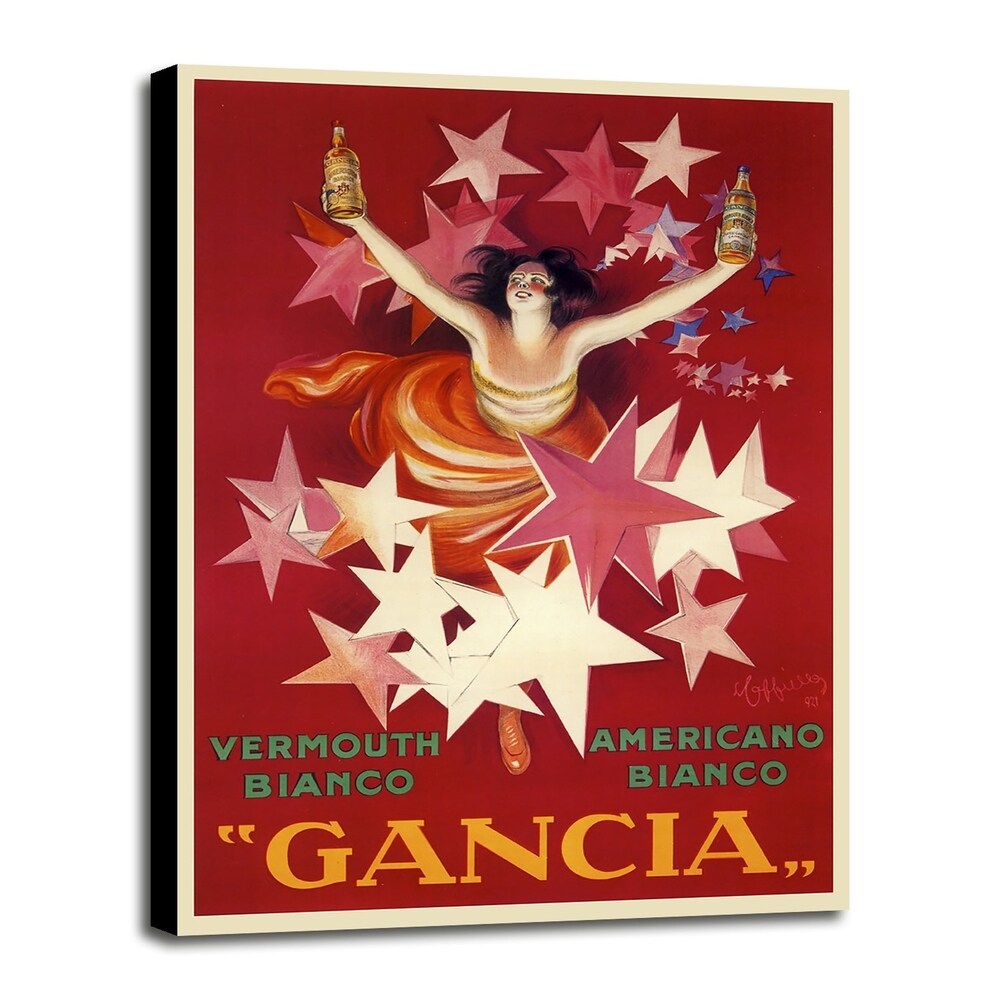 cappiello_gancia-VINAPP121365 Framed Print 16.75"x12" by Vintage Apple Collection