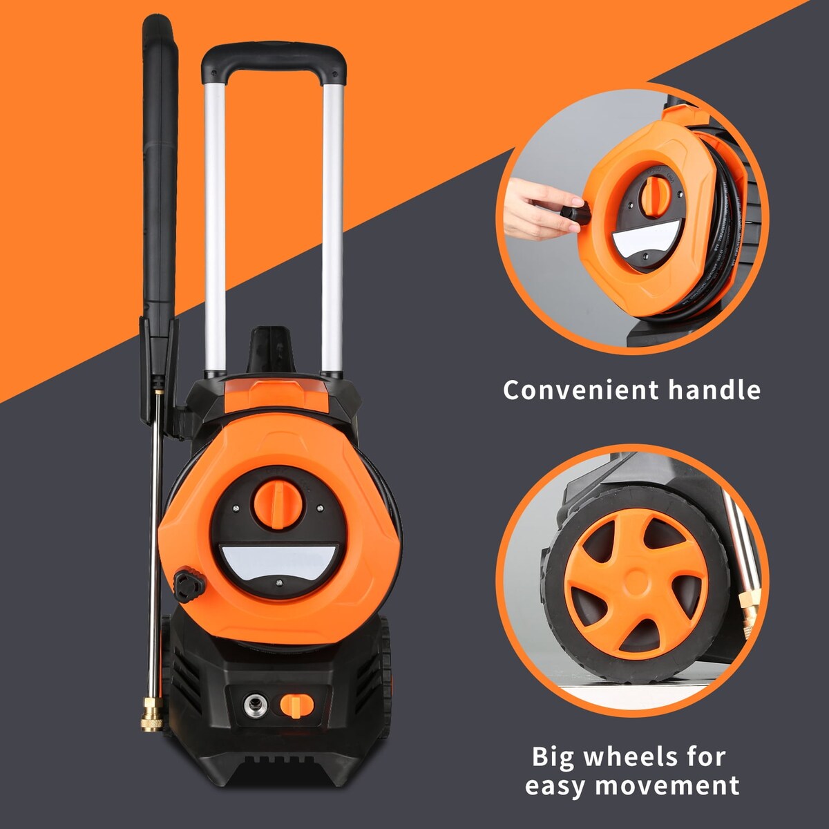 ctric Pressure Washer High Power Pressure