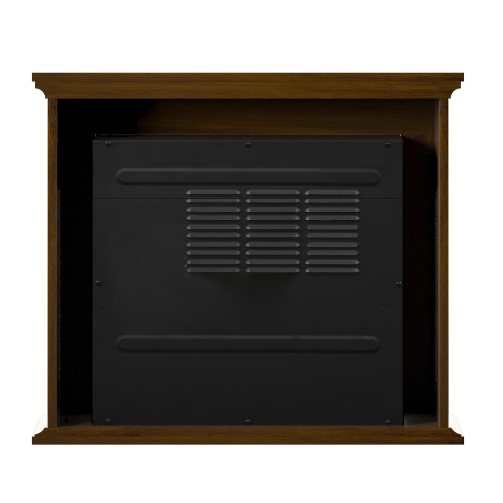 duraflame Wall Mantel Infrared QuartzElectric Fireplace with Crackling Sound - N/A