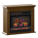 duraflame Wall Mantel Infrared QuartzElectric Fireplace with Crackling Sound - N/A