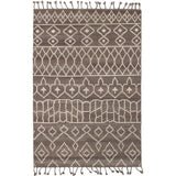 eCarpetGallery 20011 Tangier Brown/Grey Hand-knotted Wool Area Rug (5'0 x 8'0)