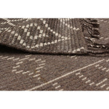 eCarpetGallery 20011 Tangier Brown/Grey Hand-knotted Wool Area Rug (5'0 x 8'0)