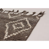 eCarpetGallery 20011 Tangier Brown/Grey Hand-knotted Wool Area Rug (5'0 x 8'0)