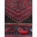 eCarpetGallery Black/Red Wool Hand-knotted Konya Anatolian Rug (5'1 x 10'3)