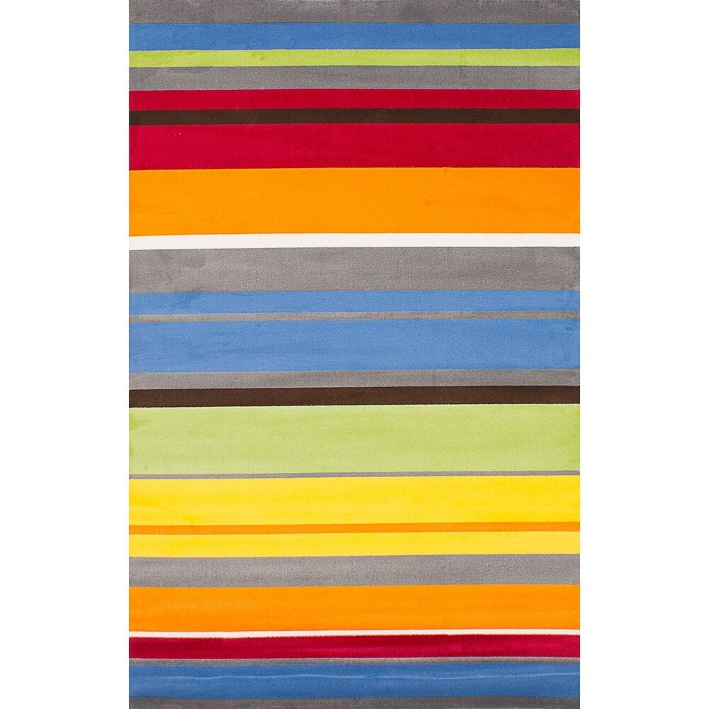 eCarpetGallery Chroma Multi, Orange, Red Rug - Multi