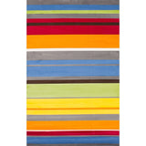 eCarpetGallery Chroma Multi, Orange, Red Rug - Multi