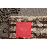 Hand-knotted Color Transition Grey, Khaki Wool Rug - 5'7 x 9'5
