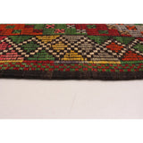 eCarpetGallery Flat-weave Kashkoli FW Cream, Red Wool Rug - 6'2 x 10'1