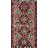 eCarpetGallery Flat-weave Sivas Dark Copper Wool Kilim - 5'6 x 10'3