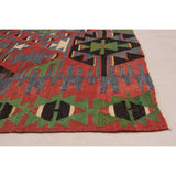 eCarpetGallery Flat-weave Sivas Red Wool Kilim - 5'6 x 8'8