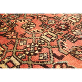 eCarpetGallery Hamadan Hosseinabad Brown Wool Hand-knotted Rug (3'6 x 10')