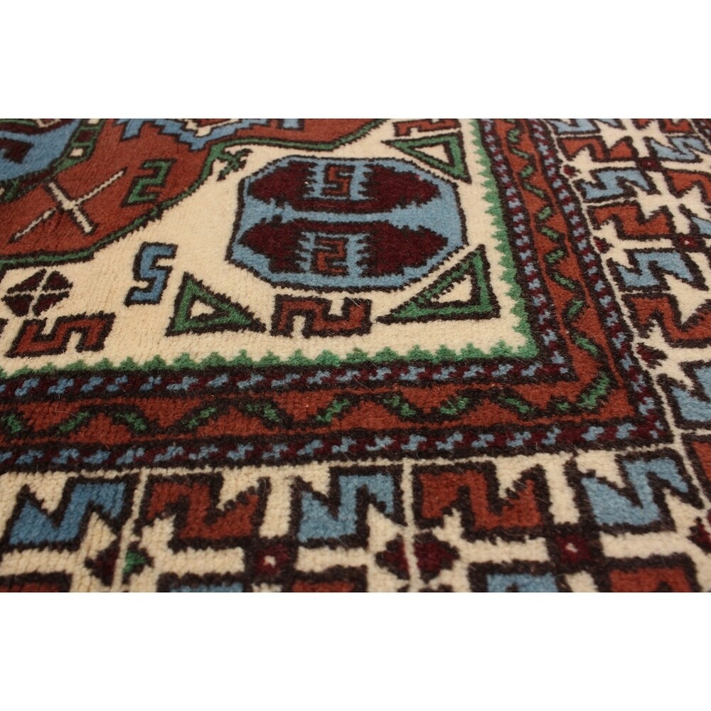 eCarpetGallery Hand-Knotted Anatolian Vintage Copper Wool Rug - 3'5 x 6'0