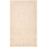 Hand-knotted Antalya Vintage Cream Wool Rug - 5'1 x 8'10/5'1" x 8'10"