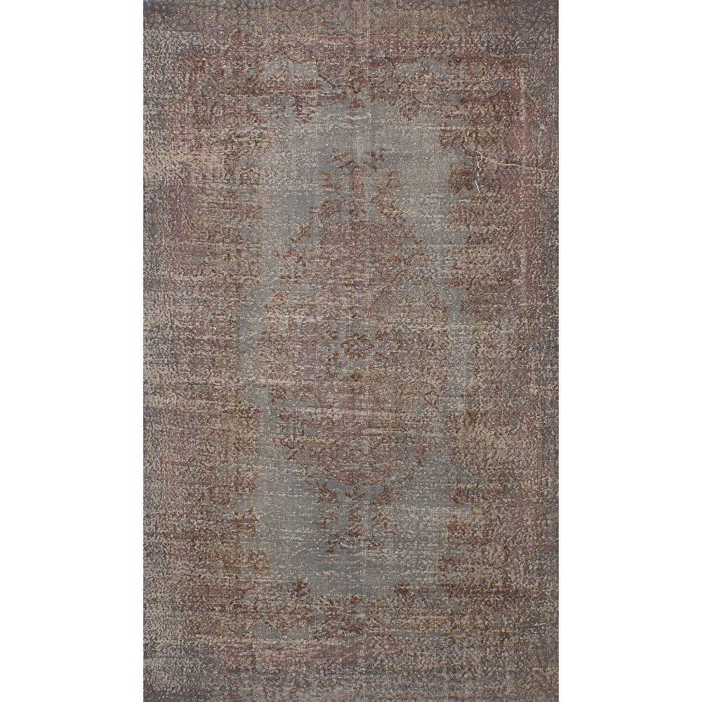 eCarpetGallery Hand-Knotted Color Transition Grey Wool Rug (5'6 x 9'8)