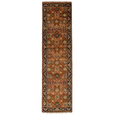 eCarpetGallery Hand-Knotted Serapi Heritage Brown Wool Rug (2'7 x 9'11)