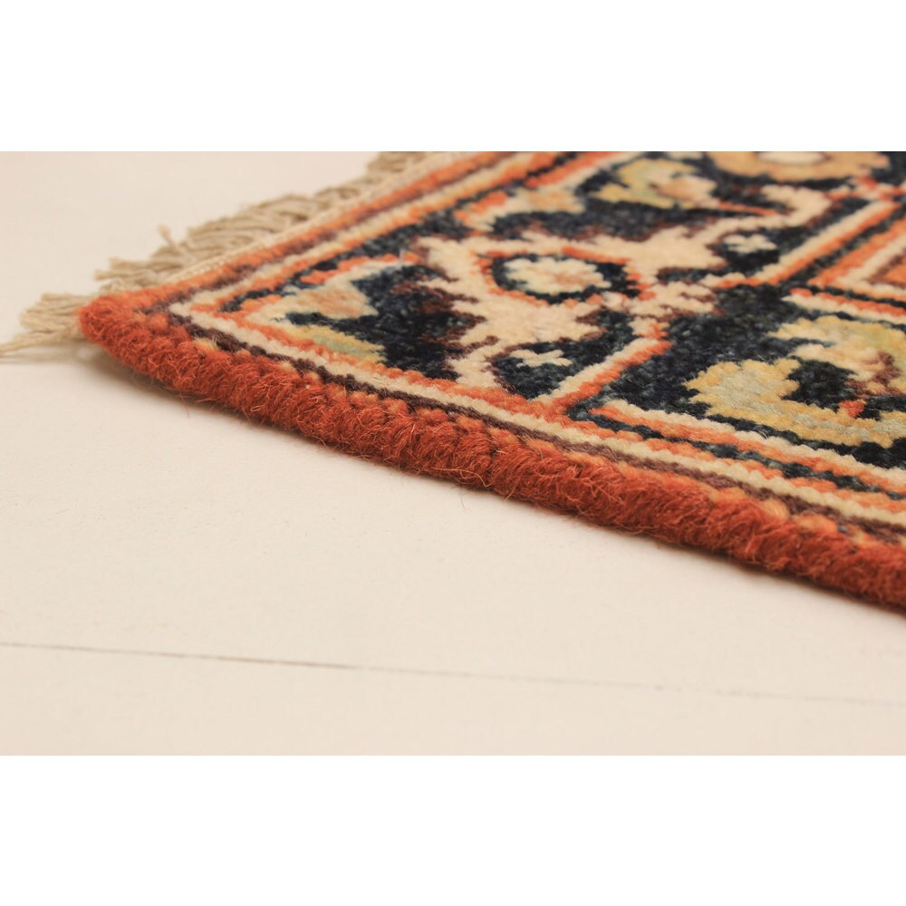 eCarpetGallery Hand-Knotted Serapi Heritage Brown Wool Rug (2'7 x 9'11)