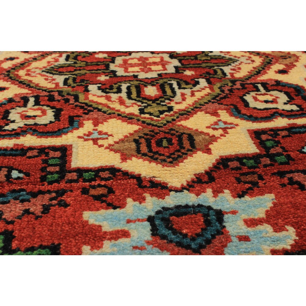 Hand-knotted Serapi Heritage Orange Wool Rug - 2'8 x 10'1/2'8" x 10'1" Runner