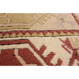 eCarpetGallery Hand-Knotted Ushak Khaki Wool Rug - 3'11 x 7'1