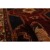 eCarpetGallery Hand-knotted Ardabil Dark Red Wool Rug - 3'0 x 10'1