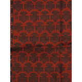 eCarpetGallery Hand-knotted Bahor Red Wool Rug (3'3 x 6'6)