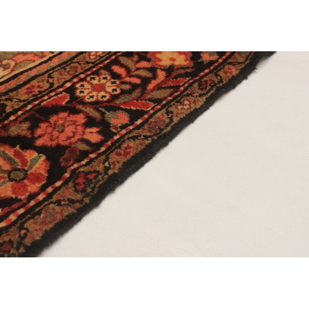 eCarpetGallery Hand-knotted Borchelu Red Wool Rug - 4'10 x 8'4