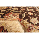 Hand-knotted Chobi Finest Brown Wool Rug ECARPETGALLERY - 8'0 x 8'0