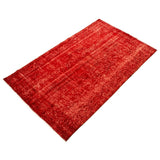 Hand-knotted Color Transition Red Wool Rug - 6'0 x 9'10/6'0" x 9'10"