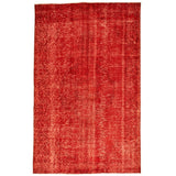 Hand-knotted Color Transition Red Wool Rug - 6'0 x 9'10/6'0" x 9'10"