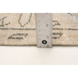 eCarpetGallery Hand-knotted Color Transition Light Grey Wool Rug - 5'0 x 7'11