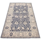 eCarpetGallery Hand-knotted Eternity Dark Navy Wool Rug - 6'0 x 8'11