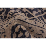 eCarpetGallery Hand-knotted Eternity Dark Navy Wool Rug - 6'0 x 8'11