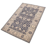 eCarpetGallery Hand-knotted Eternity Dark Navy Wool Rug - 6'0 x 8'11