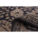 eCarpetGallery Hand-knotted Eternity Dark Navy Wool Rug - 6'0 x 8'11