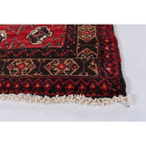 eCarpetGallery Hand-knotted Finest Baluch Red Wool Rug - 2'3 x 12'2