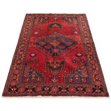 eCarpetGallery Hand-knotted Finest Baluch Red Wool Rug - 4'0 x 6'7