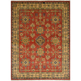 eCarpetGallery Hand-knotted Finest Gazni Dark Copper Wool Rug - 4'11 x 6'7
