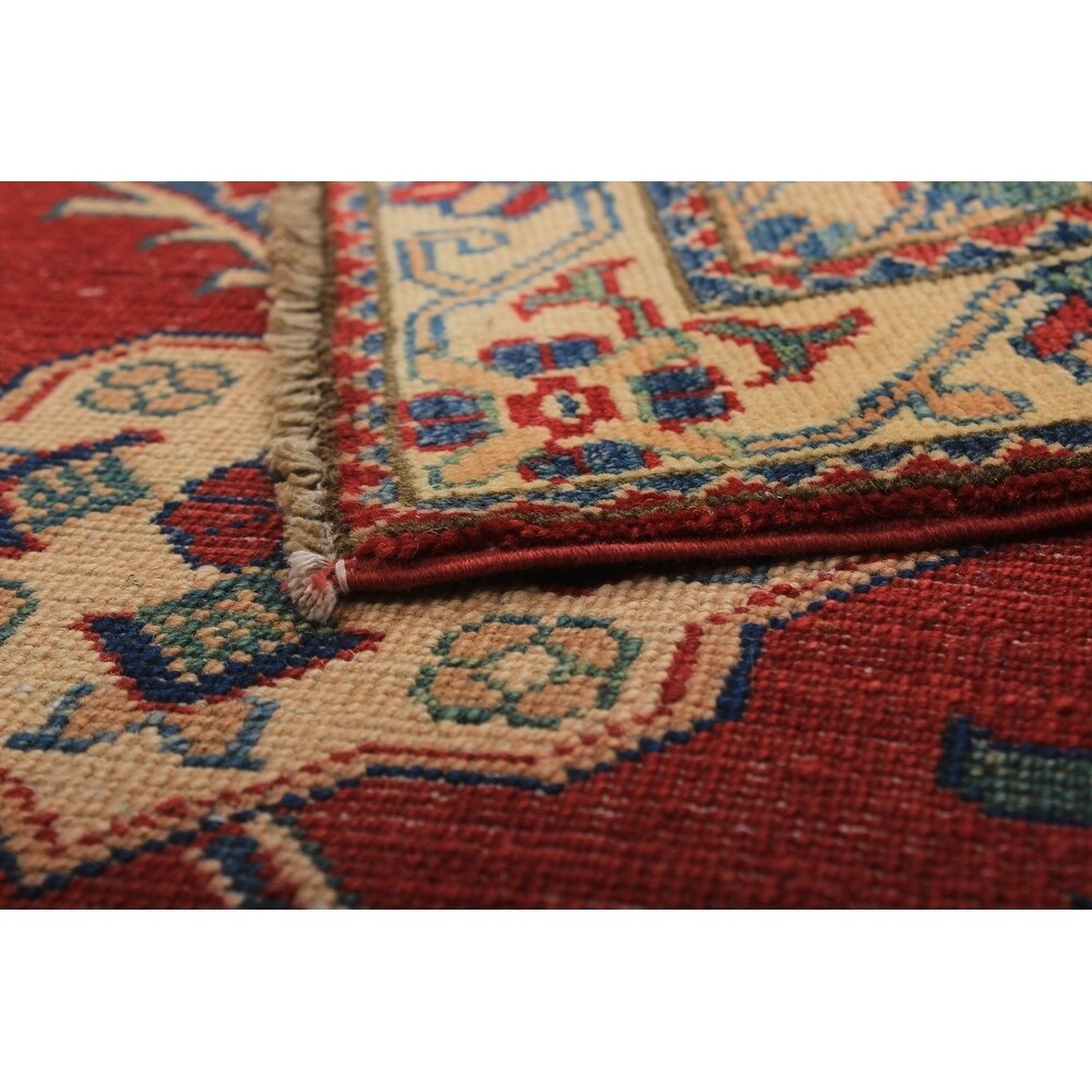 eCarpetGallery Hand-knotted Finest Gazni Red Wool Rug - 2'7 x 9'6