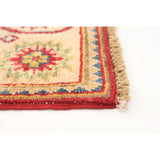 Hand-knotted Finest Gazni Red Wool Rug - 3'11" x 6'0"/3'11 x 6'0
