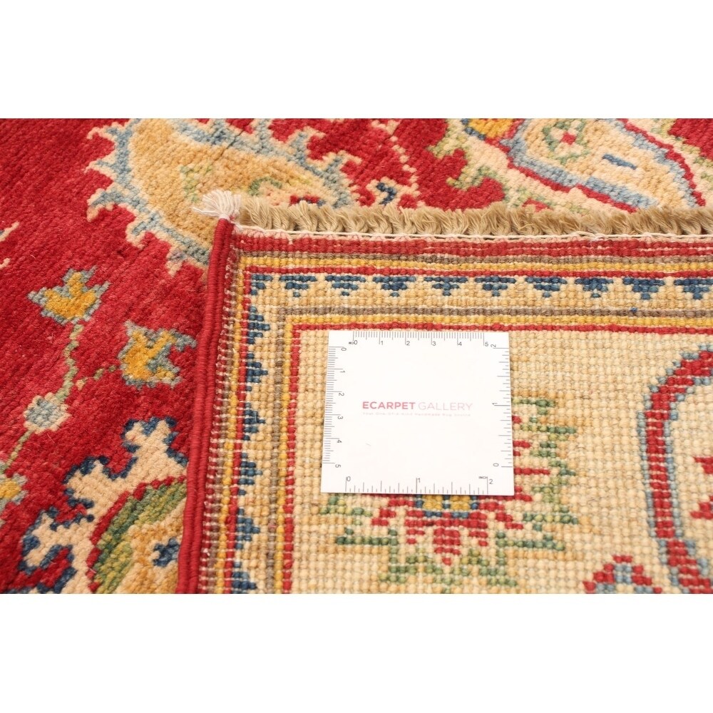 Hand-knotted Finest Gazni Red Wool Rug - 3'11" x 6'0"/3'11 x 6'0