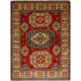 eCarpetGallery Hand-knotted Finest Gazni Red Wool Rug - 5'0 x 6'10