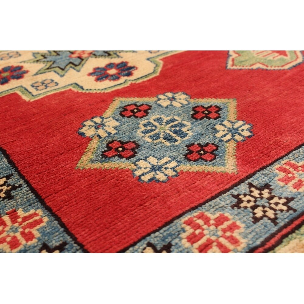 eCarpetGallery Hand-knotted Finest Gazni Red Wool Rug - 8'5 x 11'4